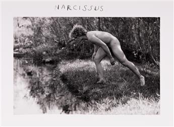DUANE MICHALS (1932 - ) Narcissus.